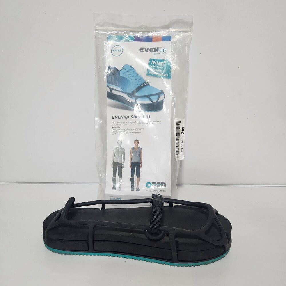 EVEN-Up Shoe Lift Adjustable Leveler Balancer  Size Small Men 6-8 | Womens 5-8.5